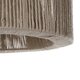 ZYLINDER 205-0022 Boho Κρεμαστό Φωτιστικό Οροφής με Ντουί 1 x E27 AC 220-240V IP20 - Μπεζ - M50 x Π50 x Υ32cm - 9