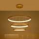 kelvo® NEMESIS KLV-101-0222-V2 Κρεμαστό Φωτιστικό Οροφής LED 120W 12000lm 180° AC 220-240V IP20 Ρυθμιζόμενο Λευκό CCT με Χειριστήριο από 2700K έως 6000K Dimmable - Lumileds SMD Chip - Χρυσό Πλατίνα - Μ80 x Π80 x Υ80cm - 3 Χρόνια Εγγύηση - 14