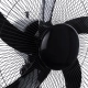 SOLARA-FAN 85356 Solar Fan Αυτόνομος Ηλιακός Επιδαπέδιος Ανεμιστήρας 25W 2 Λειτουργιών Ρεύματος με AC 220-240V ή με Φωτοβολταϊκό Panel 9V 12W & Επαναφορτιζόμενη Μπαταρία Li-ion 7.4V 4400mAh - 3 Ταχύτητες - Ενσωματωμένο USB 2.0 Charger Συσκευών - IP20 - Μ44 x Π37.5 x Υ132cm - Μαύρο - 2 Years Warranty - 5