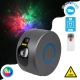 78595 XL Διακοσμητικό Φωτιστικό Ειδικών Εφέ LASER NIGHT SKY AURORA GALAXY 3D LED 10W AC 230V - Πρίζα Schuko και Ασύρματο Χειριστήριο RF 2.4Ghz Πολύχρωμo RGB Dimmable