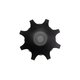 SPARK 60684 Μοντέρνο Φωτιστικό Τοίχου - Απλίκα LED 16W 2000lm 30° AC 220-240V Αδιάβροχο IP65 Θερμό Λευκό 2700K - CREE XPE Chip & TÜV SÜD Driver - Μαύρο Ματ - Μ25 x Π6 x Υ25cm - 5 Χρόνια Εγγύηση - 3