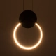  CYCLOS 61074 Μοντέρνο Κρεμαστό Φωτιστικό Οροφής LED 9W 900lm 300° AC 220-240V IP20 Ρυθμιζόμενο Λευκό CCT με On/Off 2700K/4500K/6000K - Lumileds SMD Chip - Λευκό Ματ - Μ21 x Π2.3 x Υ26.5cm - 3 Χρόνια Εγγύηση - 8