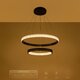 kelvo® DIAMOND KLV-101-0235 Κρεμαστό Φωτιστικό Οροφής LED 75W 7500lm 360° AC 220-240V IP20 Ρυθμιζόμενο Λευκό CCT με Χειριστήριο από 2700K έως 6000K Dimmable - Lumileds SMD Chip - Μαύρο Ματ - Μ60 x Π60 x Υ40cm - 3 Χρόνια Εγγύηση - 13