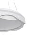 LOTUS GLB-101-0101 Μοντέρνο Κρεμαστό Φωτιστικό Οροφής LED 72W 7200lm 120° AC 220-240V IP20 Ρυθμιζόμενο Λευκό CCT με Χειριστήριο από 2700K έως 6000K Dimmable - Lumileds SMD Chip - Λευκό Ματ - Μ50 x Π50 x Υ9.5cm - 3 Χρόνια Εγγύηση - 5