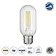 99057 Λάμπα LED Long Filament E27 T45 Σωλήνας 4W 440lm 360° AC 220-240V IP20 Φ4.5 x Υ11cm Φυσικό Λευκό 4000K με Διάφανο Γυαλί - Dimmable - 3 Years Warranty