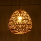  JENSON 00911 Boho Κρεμαστό Φωτιστικό Οροφής με Ντουί 1 x E27 AC 220-240V IP20 - Μπεζ - Μ35 x Π35 x Υ35cm - 2