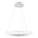kelvo® NEMESIS KLV-101-0209 Κρεμαστό Φωτιστικό Οροφής LED 45W 4500lm 180° AC 220-240V IP20 Ρυθμιζόμενο Λευκό CCT με Χειριστήριο από 2700K έως 6000K Dimmable - Lumileds SMD Chip - Λευκό Ματ - Μ60 x Π60 x Υ4cm - 3 Χρόνια Εγγύηση - 5