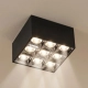 kelvoLUMINAR KLV-101-0341 Φωτιστικό Downlight Σποτ LED 30W 4200lm 36° AC 220-240V IP20 Φυσικό Λευκό 4500K - Osram SMD Chip & TÜV SÜD Driver - Μαύρο Ματ - Μ12 x Π12 x Υ6.6cm - 5 Χρόνια Εγγύηση - 2