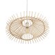 SASSO 999-0201 Boho Κρεμαστό Φωτιστικό Οροφής με Ντουί 1 x E27 AC 220-240V IP20 - Μπεζ - Μ50 x Π50 x Y23cm - 5