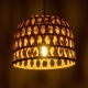 MANGEA 01634 Boho Κρεμαστό Φωτιστικό Οροφής με Ντουί 1 x E27 AC 220-240V IP20 - Μπεζ - Μ32 x Π32 x Υ30cm - 2
