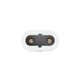 HEXON GLB-101-0096 Σύνδεσμος Τροφοδοσίας AC 220-240V IP20 - Λευκό - Μ50 x Π2 x Υ1cm - 4