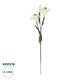 Artificial Garden WHITE LILY BRANCH 21310 Τεχνητό Διακοσμητικό Κλαδί Λευκό Κρίνο Y90cm - 1