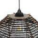 VORK 205-0027 Boho Κρεμαστό Φωτιστικό Οροφής με Ντουί 1 x E27 AC 220-240V IP20 - Μαύρο - M40 x Π40 x Υ36cm - 12 VORK 205-0027 Boho Κρεμαστό Φωτιστικό Οροφής με Ντουί 1 x E27 AC 220-240V IP20 - Μαύρο - M40 x Π40 x Υ36cm - 8
