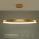 kelvo® NEMESIS KLV-101-0213 Κρεμαστό Φωτιστικό Οροφής LED 67W 6700lm 180° AC 220-240V IP20 Ρυθμιζόμενο Λευκό CCT με Χειριστήριο από 2700K έως 6000K Dimmable - Lumileds SMD Chip - Χρυσό Πλατίνα - Μ80 x Π80 x Υ4cm - 3 Χρόνια Εγγύηση - 13