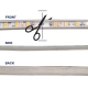 70503 Slim Ταινία Μονής Σειράς Epistar LED SMD 2835 1m 12W/m 96LED/m 1572lm/m 120° DC 230V Αδιάβροχη IP68 Ultra Θερμό Λευκό 2200K Dimmable - 5