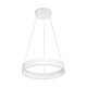 VENOM 61174 Μοντέρνο Κρεμαστό Φωτιστικό Οροφής LED 30W 3513lm 120° AC 220-240V IP20 Ρυθμιζόμενο Λευκό CCT με Χειριστήριο από 2700K έως 6000K Dimmable - Lumileds SMD Chip - Λευκό Ματ - Μ40 x Π40 x Υ6.5cm - 3 Χρόνια Εγγύηση - 3