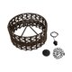 VERA 999-0069 Boho Κρεμαστό Φωτιστικό Οροφής με Ντουί 1 x E27 AC 220-240V IP20 - Καφέ - Μ50 x Π50 x Υ25cm - 10