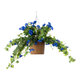 Artificial Garden MORNING GLORY HANGING PLANT 20636 Τεχνητό Κρεμαστό Διακοσμητικό Φυτό Ορτανσίας Y55cm