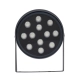 FLOODNIGMA 90396 Προβολέας Σποτ Wall Washer με Αντιθαμβωτική Γρίλια LED 24W 1920lm 30° DC 24V Αδιάβροχο IP65 Πολύχρωμο RGBW Dimmable DMX512 - Bridgelux SMD Chip - Γκρι Ανθρακί - Μ15 x Π15 x Υ9.1cm - 3 Χρόνια Εγγύηση - 6