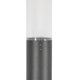 AXOR GLB-103-0015 Φωτιστικό Urban Πλατείας/Πάρκου LED 50W 4500lm 360° AC 220-240V Αδιάβροχο IP65 Θερμό Λευκό 2700K - Sanan SMD Chip - Γκρι Ανθρακί Ματ - Μ20 x Π20 x Υ300cm - 3 Χρόνια Εγγύηση - 7