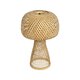 SELVA 01995 Boho Επιτραπέζιο Φωτιστικό Πορτατίφ με Ντουί 1 x E27 AC 220-240V IP20 - Μπεζ - Μ30 x Π30 x Υ45cm