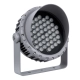 FLOODMENA 90646 Προβολέας Σποτ Wall Washer με Αντιθαμβωτική Γρίλια LED 48W 4320lm 30° AC 220-240V Αδιάβροχο IP65 Θερμό Λευκό 2700K - Bridgelux SMD Chip - Γκρι Ανθρακί - Μ25 x Π25 x Υ18cm - 3 Χρόνια Εγγύηση - 2