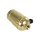 LAMPHOLDER 78966 Ντουί E27 με Διακόπτη On/Off IP20 Χρυσό - Μ5.5 x Π3.6 x Υ7cm - 2