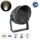 FLOODIMO 90744 Προβολέας Σποτ Wall Washer με Αντιθαμβωτική Γρίλια LED 54W 5130lm 10° AC 220-240V Αδιάβροχο IP67 Φυσικό Λευκό 4500K - Bridgelux SMD Chip - Γκρι Ανθρακί - Μ26 x Π28 x Υ35cm - 3 Χρόνια Εγγύηση