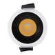 kelvo® DOT KLV-101-0303 Χωνευτό Φωτιστικό Downlight Σποτ LED 5W 650lm 38° AC 220-240V IP20 Φυσικό Λευκό 4500K - Bridgelux COB Chip & TÜV SÜD Driver - Λευκό & Μαύρο Ματ - Μ4 x Π4 x Υ5.9cm / Q3.5cm - 5 Χρόνια Εγγύηση - 6