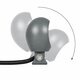 GARDIS GLB-103-0027 Φωτιστικό Σποτ για Φυτά - Δέντρα με Βάση Κήπου / Καρφωτό LED 3W 270lm 24° DC 24V Αδιάβροχο IP65 Θερμό Λευκό 2700K - Sanan SMD Chip - Γκρι Ανθρακί Ματ - Μ4.5 x Π4 x Υ7cm - 3 Χρόνια Εγγύηση - 4