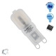 115041 Λάμπα G9 LED 4W 390lm 320° AC 230V Ψυχρό Λευκό 6000K Dimmable - 1