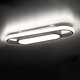 IGOR 61217 Φωτιστικό Οροφής Linear Design LED CCT 24W 2880lm 210° AC 220-240V - Εναλλαγή Φωτισμού μέσω Διακόπτη On/Off All In One Ψυχρό 6000k+Φυσικό 4500k+Θερμό 2700k Μ41 x Π13 x Υ4.5cm - Λευκό - 8