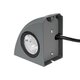FLOODORA GLB-103-0029 Προβολέας Σποτ Wall Washer LED 3W 270lm 5° AC 220-240V Αδιάβροχο IP65 Θερμό Λευκό 2700K - Sanan SMD Chip - Γκρι Ανθρακί Ματ - Μ8 x Π5 x Υ8cm - 3 Χρόνια Εγγύηση - 3