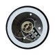 kelvo® MARETTI KLV-101-0055 Φωτιστικό Downlight Σποτ για Λάμπα MR16 με Ντουί GU10 AC 220-240V Αδιάβροχο IP65 - Μαύρο Ματ - Μ9 x Π9 x Υ9cm - 7