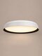 kelvo® VOLA KLV-101-0590-V2 Φωτιστικό Οροφής LED 24W 2400lm 120° AC 220-240V IP20 Ρυθμιζόμενο Λευκό CCT με Διακόπτη στο Driver 2700K/4500K/6000K Triac Dimmable - Lumileds SMD Chip & ENEC/TÜV Driver - Μαύρο Ματ & Λευκό Ματ - Μ38 x Π38 x Υ7cm - 5 Χρόνια Εγγύηση - 3