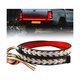 81735 Car Backlit LED Strip Εύκαμπτη Ταινία 150cm Σήμανσης DRL Αυτοκινήτου 3 Προγραμμάτα Φωτισμού LED SMD 5050 12W DC 9-30V Αδιάβροχη IP65 Πορτοκαλί - Κόκκινο - 2 Χρόνια Εγγύηση - 6