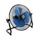 SOLARO-FAN 85351 Solar Fan Αυτόνομος Ηλιακός Επιδαπέδιος Ανεμιστήρας 25W 2 Λειτουργιών Ρεύματος με AC 220-240V ή με Φωτοβολταϊκό Panel 9V 12W & Επαναφορτιζόμενη Μπαταρία Li-ion 7.4V 4400mAh - 12 Ταχύτητες - Ενσωματωμένο USB 2.0 Charger Συσκευών - IP20 - Μ42 x Π20 x Υ35cm - Μαύρο & Μπλε -  - 3
