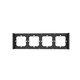 80086 SONOFF SwitchMan M5-80 Wall Frame 4 Way - L29.9 X W8.6 X H1.48CM - 2