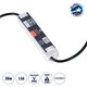 LUMISPLASH 60961 Τροφοδοτικό/Μετασχηματιστής Class II SELV 36W 1.5A DC 24V Αδιάβροχο IP68 - AC 220-240V σε DC 24V - Μ17 x Π3 x Υ2cm - 3 Χρόνια Εγγύηση - 1