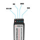 73420 Ασύρματος LED Controller RGB με Χειριστήριο RF 2.4Ghz DC 5-24V Max 288W - 3