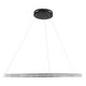 kelvo® DIAMOND KLV-101-0231 Κρεμαστό Φωτιστικό Οροφής LED 67W 6700lm 180° AC 220-240V IP20 Ρυθμιζόμενο Λευκό CCT με Χειριστήριο από 2700K έως 6000K Dimmable - Lumileds SMD Chip - Μαύρο Ματ - Μ80 x Π80 x Υ3cm - 3 Χρόνια Εγγύηση - 4