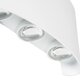 kelvo® SIXOAD KLV-101-0011 Φωτιστικό Τοίχου / Απλίκα LED 18W 1980lm 30° AC 220-240V Αδιάβροχο IP65 Φυσικό Λευκό 4500K - CREE XPE Chip & TÜV SÜD Driver - Λευκό Ματ - Μ17 x Π4 x Υ8cm - 5 Χρόνια Εγγύηση - 7