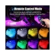 81842 Car Underglow LED Tube Kit - Κρυφός Φωτισμός Αυτοκινήτου DC 12V 20W με Χειριστήριο Αδιάβροχο IP68 Πολύχρωμο RGB - 3
