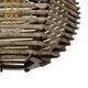 JUTTI 205-0041 Boho Κρεμαστό Φωτιστικό Οροφής με Ντουί 1 x E27 AC 220-240V IP20 - Μπεζ - M20 x Π20 x Υ18cm - 8