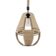 POLIA 01608 Boho Κρεμαστό Φωτιστικό Οροφής με Ντουί 1 x E27 AC 220-240V IP20 - Μπεζ - Μ30 x Π30 x Y42cm - 1