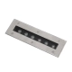 UNDERGROUNDREMVI 90190 Χωνευτή Μπάρα Φωτισμού Wall Washer LED 9W 990lm 10° DC 24V Αδιάβροχο IP68 Θερμό Λευκό 2700K Dimmable - Bridgelux SMD Chip - Ανοξείδωτο Ατσάλι SS316 - Μ30 x Π9 x Υ8.5cm / Q28.5 x 7.5cm - 3 Χρόνια Εγγύηση - 3