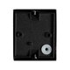 kelvo® MURANO KLV-101-0012 Φωτιστικό Τοίχου / Απλίκα για Λάμπα MR16 με Ντουί GU10 AC 220-240V Αδιάβροχο IP65 - Μαύρο Ματ - Μ8 x Π8 x Υ7cm - 6
