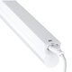 TUBO 60792 Γραμμικό Φωτιστικό Οροφής Linear LED Τύπου T5 Επεκτεινόμενο 18W 1728lm 180° AC 220-240V IP20 Πάγκου Κουζίνας με Διακόπτη On/Off Μ120 x Π2.2 x Υ3.5cm Θερμό Λευκό 2700K - Λευκό - 3 Years Warranty - 5