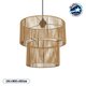 ROXXI 205-0019 Boho Κρεμαστό Φωτιστικό Οροφής με Ντουί 1 x E27 AC 220-240V IP20 - Μπεζ - M35 x Π35 x Υ37cm ROXXI 205-0019 Boho Κρεμαστό Φωτιστικό Οροφής με Ντουί 1 x E27 AC 220-240V IP20 - Μπεζ - M35 x Π35 x Υ37cm