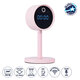 86007 Rechargeable Table Camera WiFi HD 1080P 160° 1500mAh Two Way Audio Motion Detection & Digital Clock - Επαναφορτιζόμενη Επιτραπέζια Κάμερα WiFi HD 1080P 160° 1500mAh Διπλή Κατέυθυνση Ομιλίας Ανιχνευτή Κίνησης & Ψηφιακό Ρολόι - Ροζ - 1